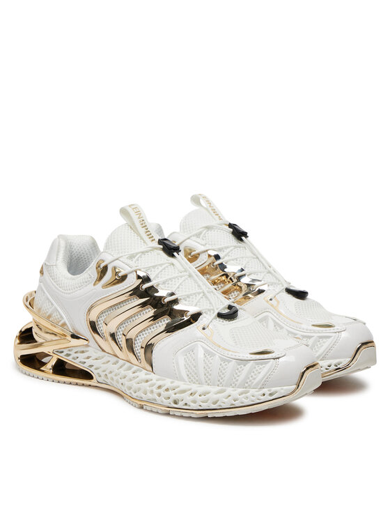 Plein Sport Снікерcи Plein Sport The Thunder Stroke Gen.X.02 FACS USC0434 STE003N Білий
