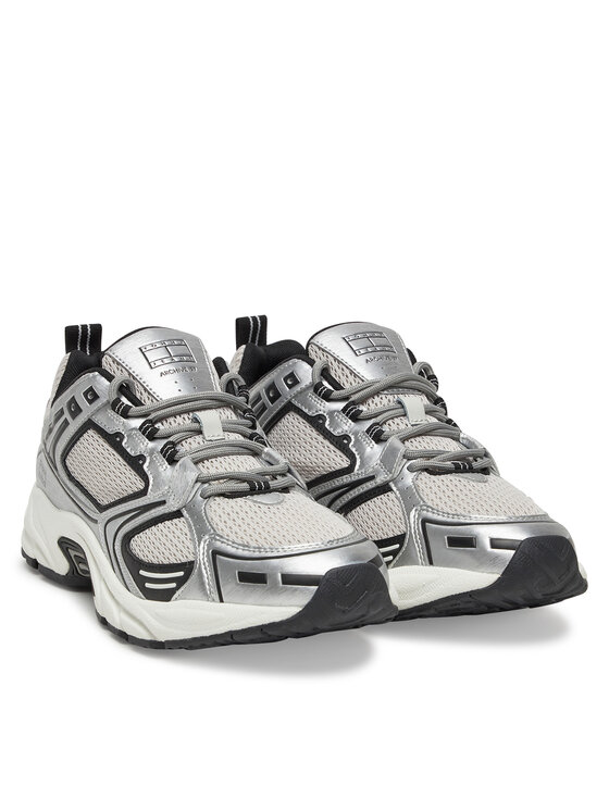Tommy Jeans Сникърси Tommy Jeans Archive'97 Metallic EM0EM01572 Черен
