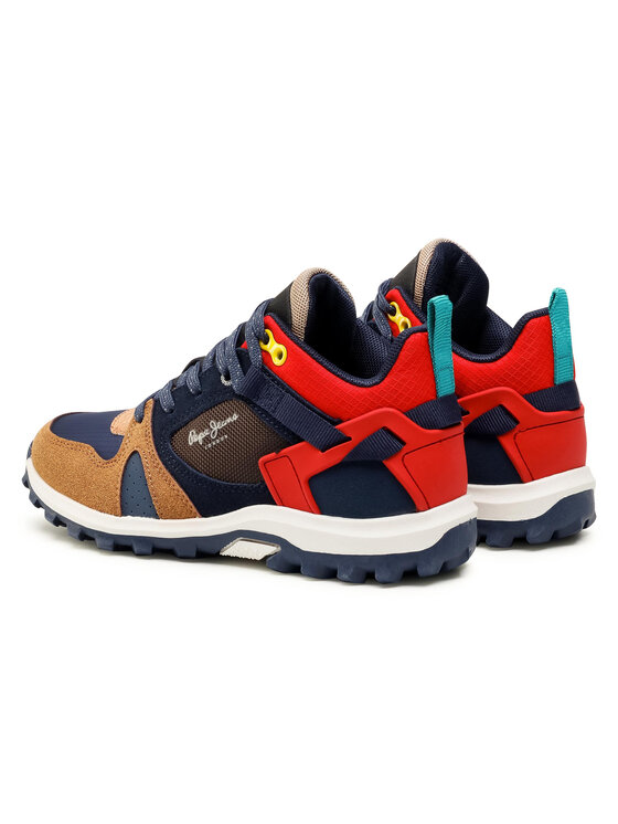 Pepe Jeans Laisvalaikio batai Pepe Jeans Arcade Trail Junior PBS50086 Tamsiai mėlyna