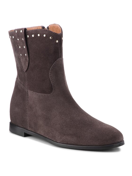Solo Femme Škornji Solo Femme 25403-12-F54/000-13-00 Siva