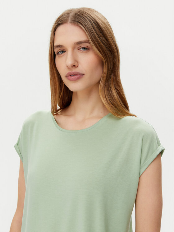 Vero Moda Vero Moda Футболка Ava 10284468 Зелений Regular Fit