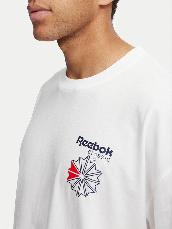 Reebok Reebok Футболка Dobry RK25735CCM Білий Regular Fit