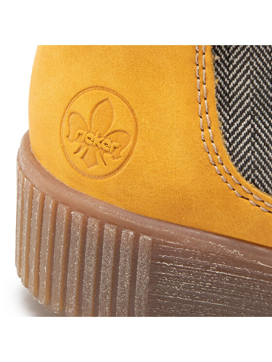 Rieker Stivaletti Rieker Y6461-68 Giallo