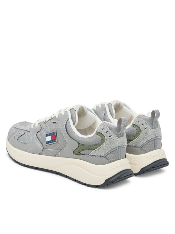 Tommy Jeans Сникърси Tommy Jeans Tjm Runner EM0EM01581 Сив