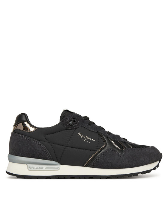 Pepe Jeans Zapatillas Pepe Jeans Brit Mirror W PLS400004 Negro