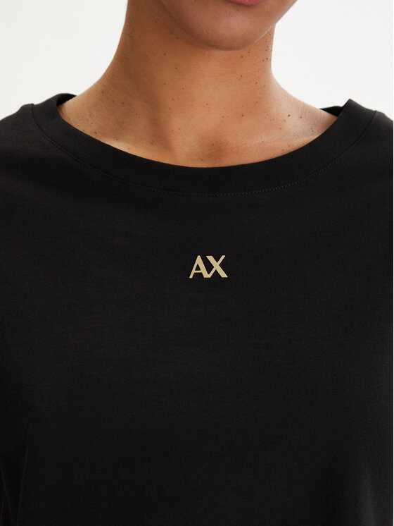 Armani Exchange Armani Exchange Футболка XW001836 AF10356 UC001 Чорний Regular Fit