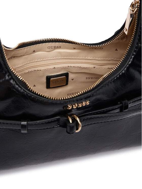 Guess Rankinė Guess Taylor Mini HWTG23 25770 Juoda