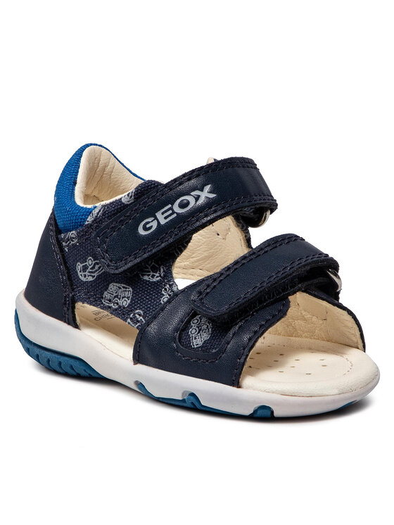 Geox Sandály Geox B S.Elba B. A B02L8A 01054 C4226 Tmavomodrá