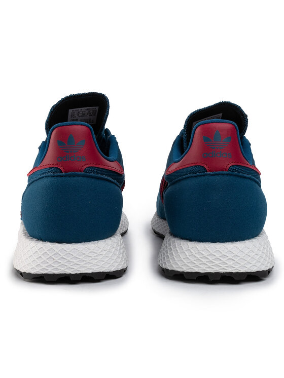 adidas Sneakersy adidas Forest Grove J EE6554 Granatowy