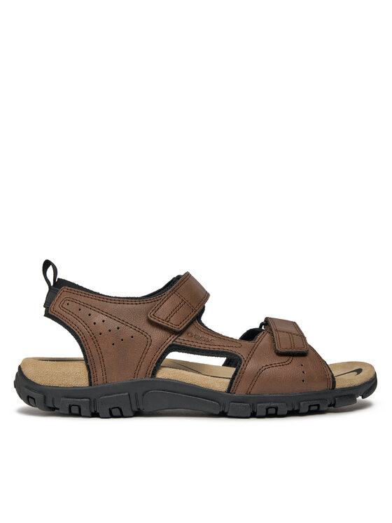 Geox Basutės Geox Uomo Sandal Strada U4524B 000ME C6006 Ruda