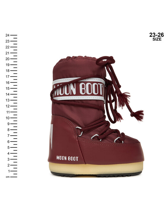 Moon Boot Снігоходи Moon Boot Mb Icon Nylon 80D1400440 S Бордовий