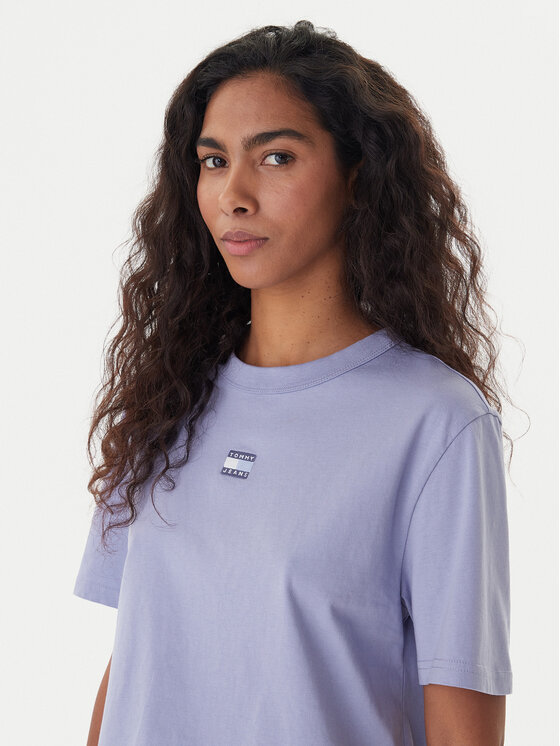 Tommy Jeans Tommy Jeans Camiseta Badge DW0DW22202 Azul Boxy Fit