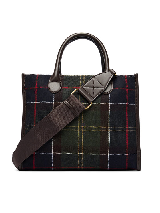 Barbour Geantă Barbour Barbour Barrhill Tartan Tote Bag LBA0423OL91 Maro