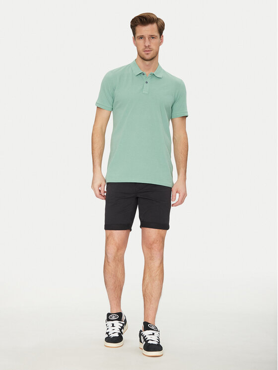 Blend Blend Polo marškinėliai 20717857 Žalia Regular Fit