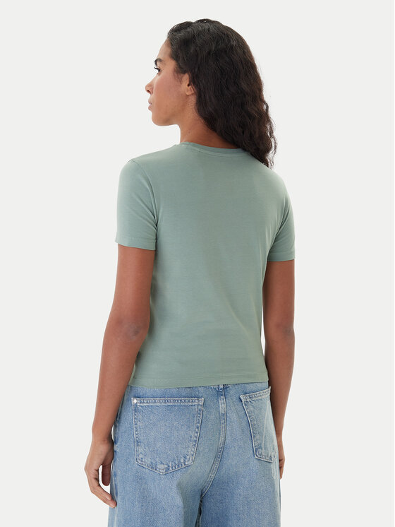 Guess Jeans Guess Jeans Majica 180328 Zelena Classic Fit