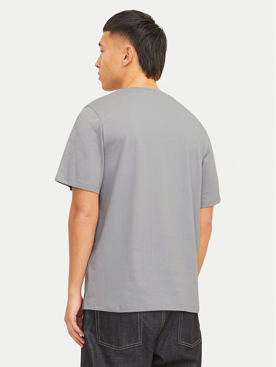 Jack & Jones Jack & Jones Majica Corp Logo 12151955 Siva Standard Fit