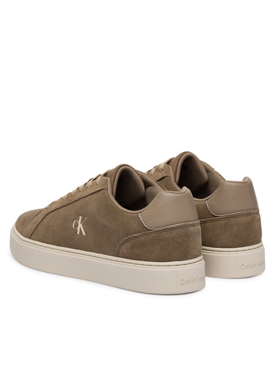 Calvin Klein Sneakersy Calvin Klein Classic Cupsole Laceup Su YM0YM01434 Beżowy