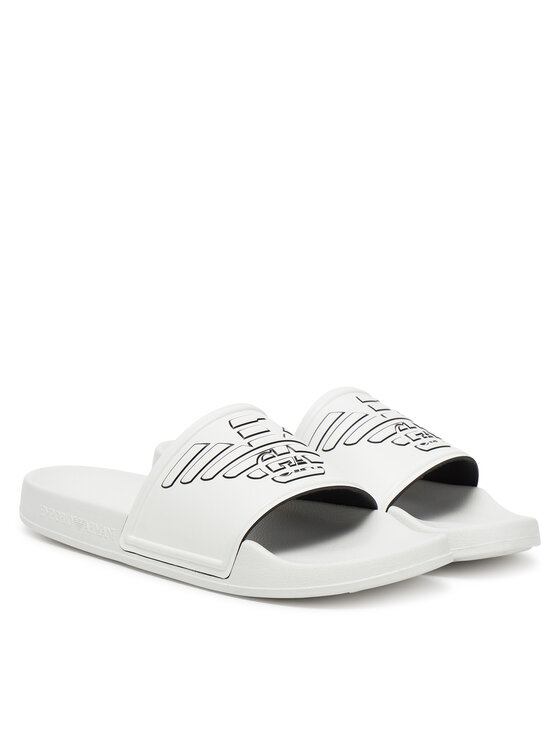 Emporio Armani Шльопанці Emporio Armani XVPS11 XR273 T680 Білий