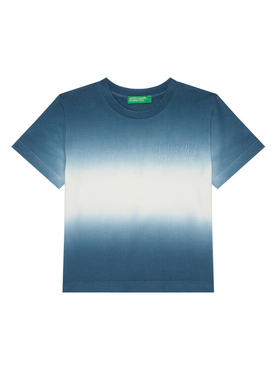 United Colors Of Benetton United Colors Of Benetton T-shirt 3NPDG10J5 Siva Regular Fit
