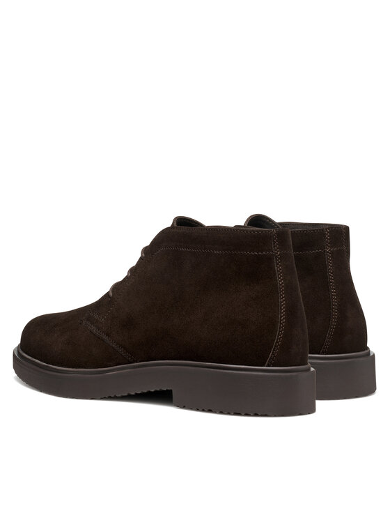 Geox Šnurovacia obuv Geox U Massimiano U46H9A 00022 C6006 Hnedá