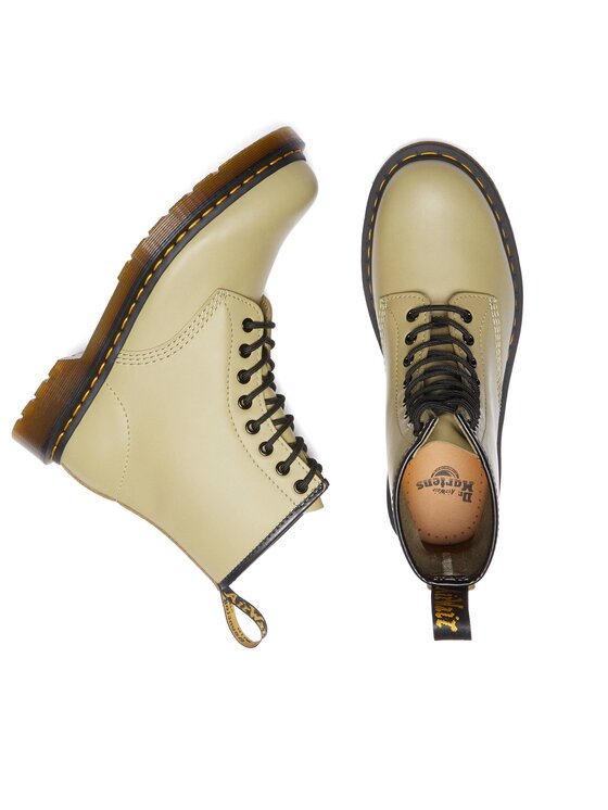 Dr. Martens Botas de combate Dr. Martens 1460 Smooth Beis