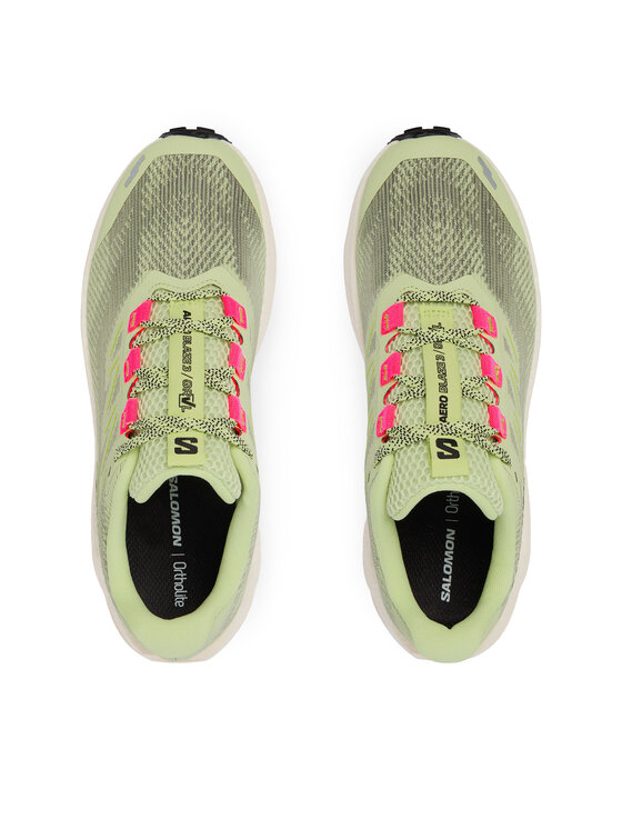Salomon Взуття для бігу Salomon Aero Blaze 3 Grvl L49106400 Зелений