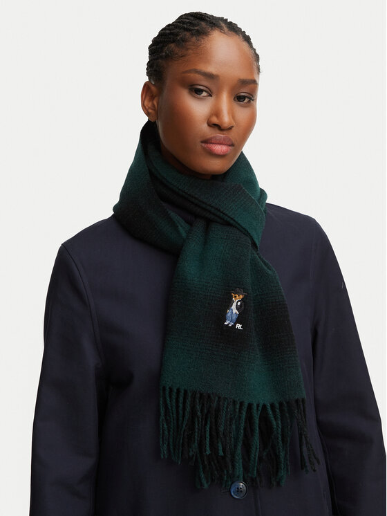 Polo Ralph Lauren Szalik Polo Ralph Lauren 455P23856001 Zielony