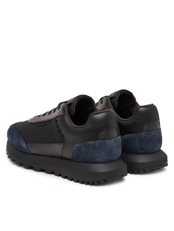 Emporio Armani Сникърси Emporio Armani EM004839 AF29491 Черен