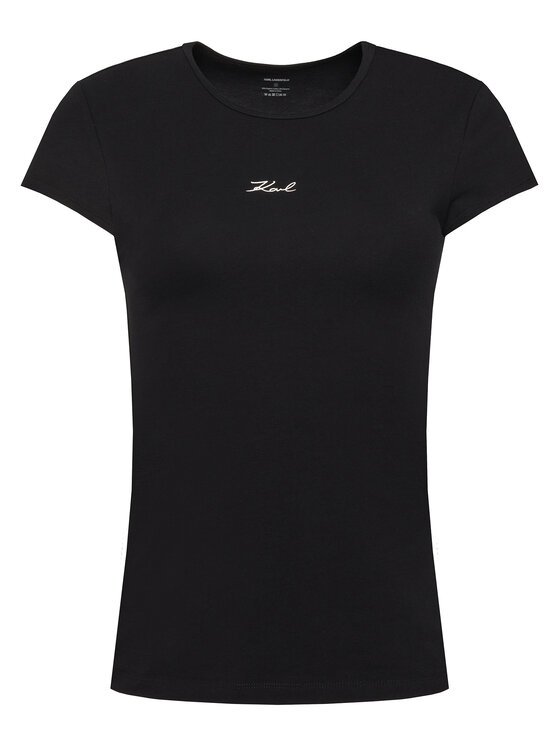 KARL LAGERFELD KARL LAGERFELD Conjunto de camisetas B3W47010 De color Slim Fit