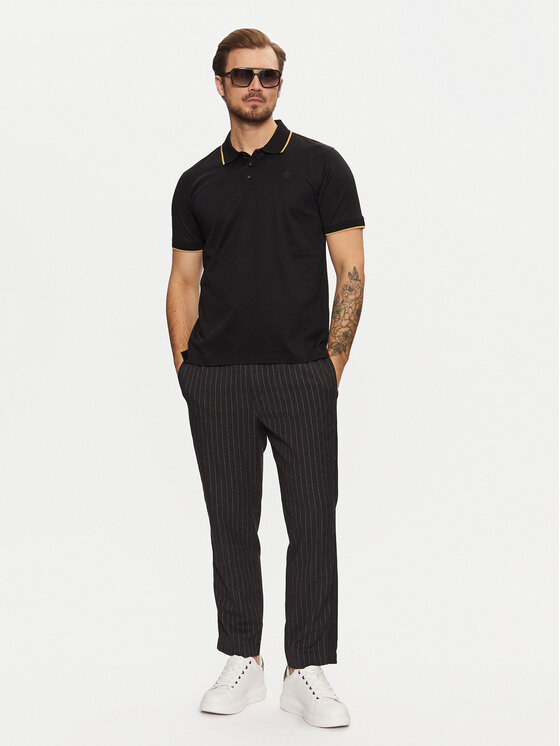 KARL LAGERFELD KARL LAGERFELD Polo 745080 551200 Crna Regular Fit