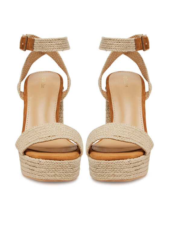 DeeZee Espadrilky DeeZee KL-F20074-36 Béžová