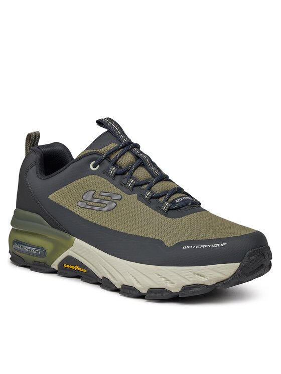 Skechers Snīkeri Skechers Max Protect Fast Track 237304/OLBK Zaļš