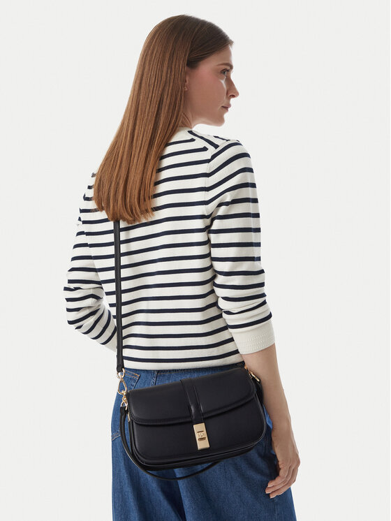 Tommy Hilfiger Torebka Tommy Hilfiger Th Heritage Conv Crossover AW0AW19321 Czarny
