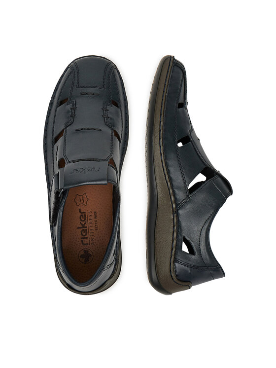 Rieker Polobotky Rieker 05291-14 Tmavomodrá