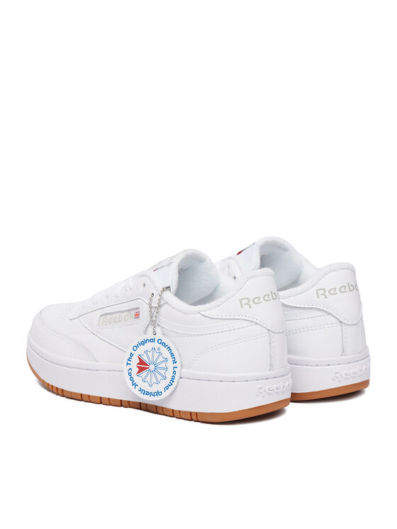 Reebok Sneakersy Reebok EO-CLUB C DOUBLE 100001198 Biela