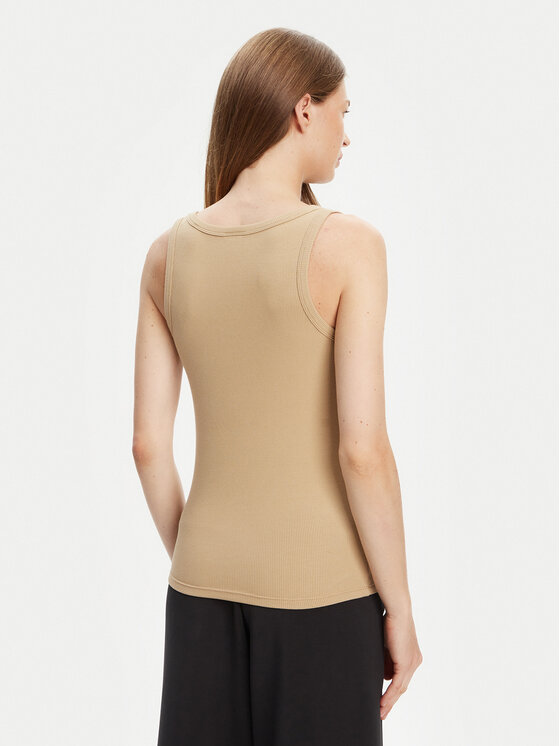 Guess Guess Top V4YP06 K8RT2 Beis Regular Fit
