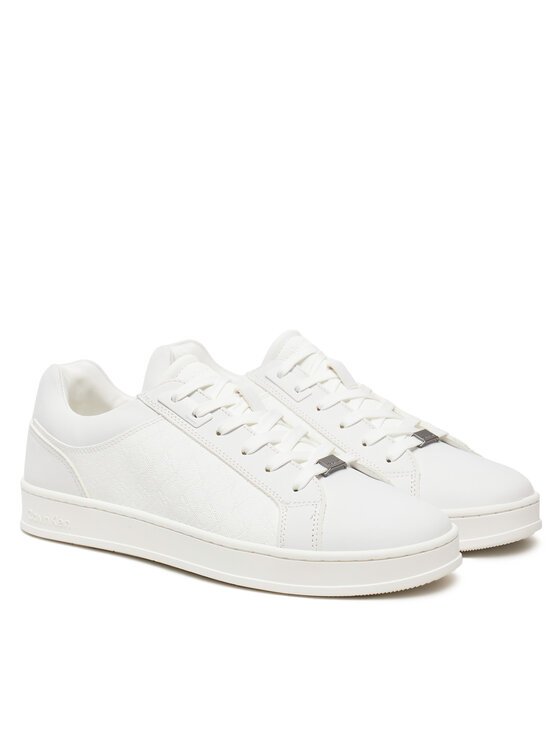 Calvin Klein Sneakers Calvin Klein Low Top Lace Up Nb Mono HM0HM01768 Bianco