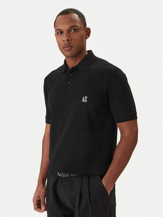 Armani Exchange Armani Exchange Polo XM000367 AF13022 UC001 Negro Regular Fit