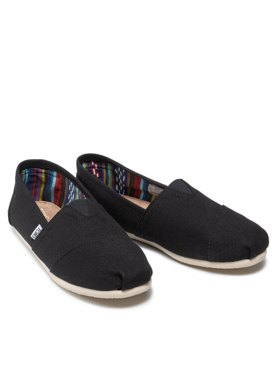 Toms Туфлі Toms Classic 10000862 Чорний