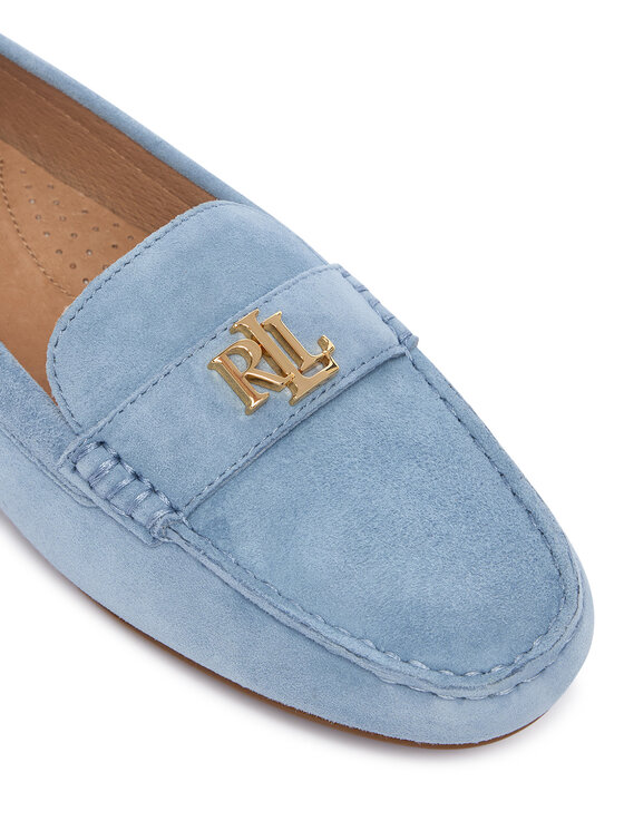 LAUREN RALPH LAUREN Mokasíny LAUREN RALPH LAUREN Barnsbury 802821629034 Světle modrá