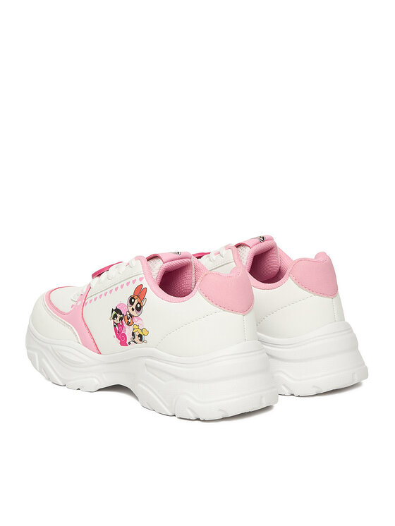 Powerpuff Girls Снікерcи Powerpuff Girls CEO-BIC-SS26-227WBPPG Білий