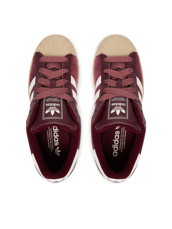 adidas Снікерcи adidas Superstar II KJ9949 Бордовий
