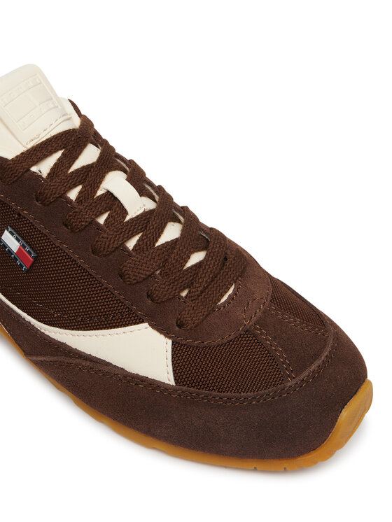 Tommy Jeans Snīkeri Tommy Jeans Archive '97 Lite Sued EN0EN02997 Brūns