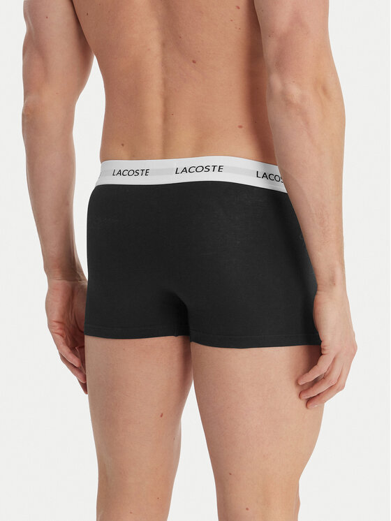 Lacoste Lacoste Conjunto de calzoncillos boxer 5H5150 Negro
