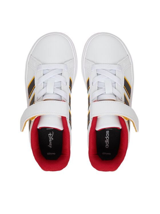 adidas Снікерcи adidas Grand Court Mickey El K JQ8067 Білий