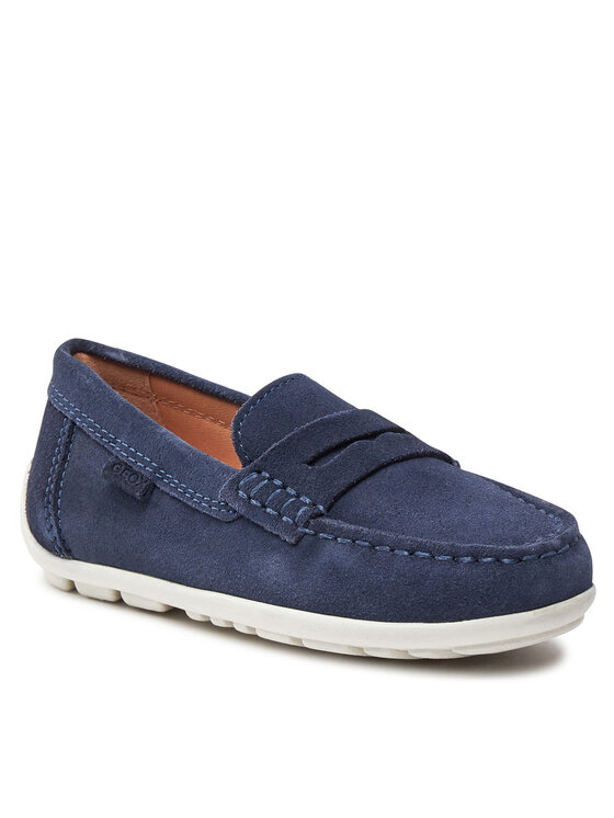 Geox Mocasini Geox J New Fast Boy J826CA 00022 C4211 M Bleumarin