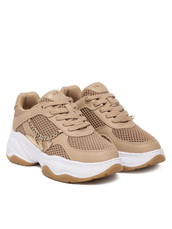 Guess Снікерcи Guess FLPHAR ELE12 Бежевий