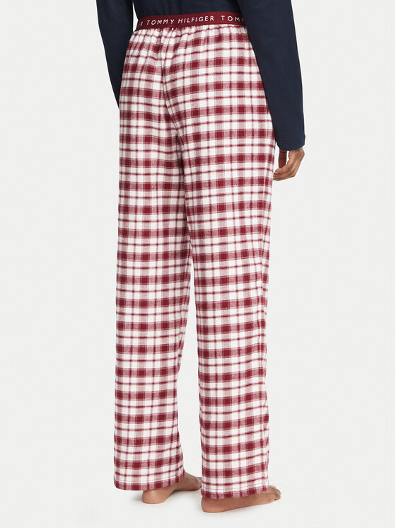 Tommy Hilfiger Tommy Hilfiger Pantalones de pijama UW0UW06624 Rosa oscuro Regular Fit