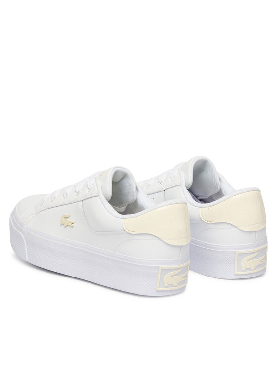 Lacoste Снікерcи Lacoste Ziane Platform 50CFA0033 Білий