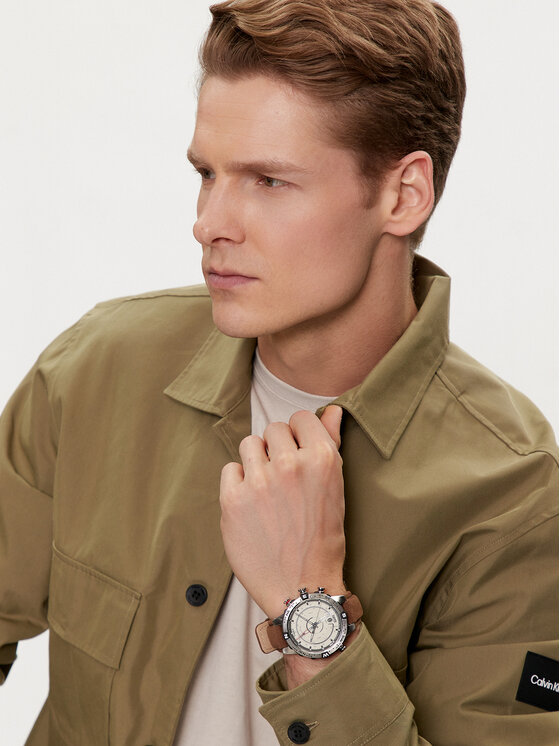 Timex Hodinky Timex Expedition North Military Allied T2N721 Hnedá